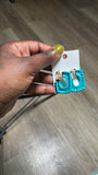 Nyla A’dore - kid Retro Rectangle Earrings