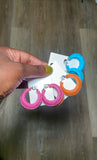Nyla A’dore - kid retro Hoop earrings