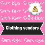 Clothing vendors