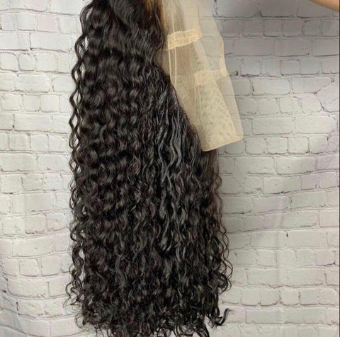 (Non-CUSTOMIZED) Deep Wave lace frontal Unit